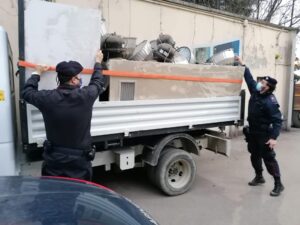 Tentato furto ai magazzini Gavio: tre arrestati