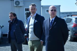 Bertram accoglie il presidente  Gandini