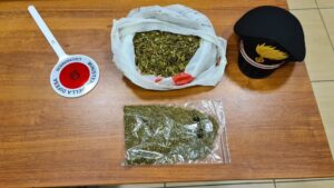 Castelnuovo Scrivia: arrestato con oltre 4 etti di Marijuana