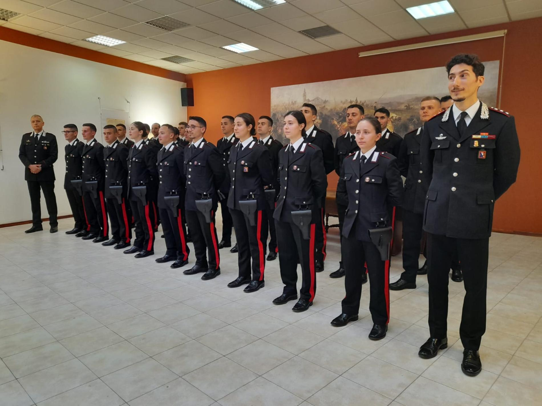 Sono arrivati 29 nuovi Carabinieri in Provincia