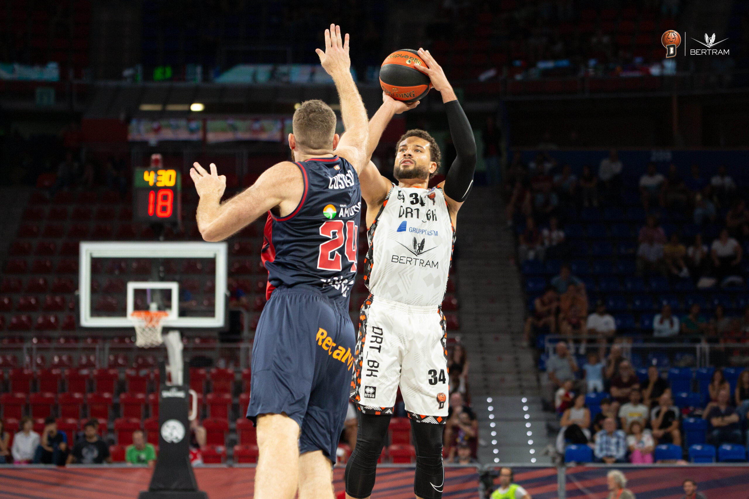 Piace l’euroBertram. Ko in volata a Baskonia