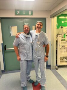 Un chirurgo australiano in visita all’ospedale di Tortona