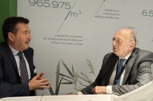 Ecomondo 2023, il ministro Pichetto Fratin allo stand Riccoboni