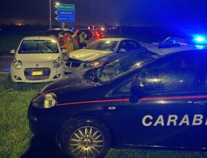 Pontecurone: mancata precedenza, incidente tra due auto
