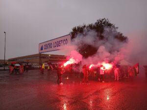 Sciopero contro il Ddl 1660: picchetto al Centro Logistico di Tortona