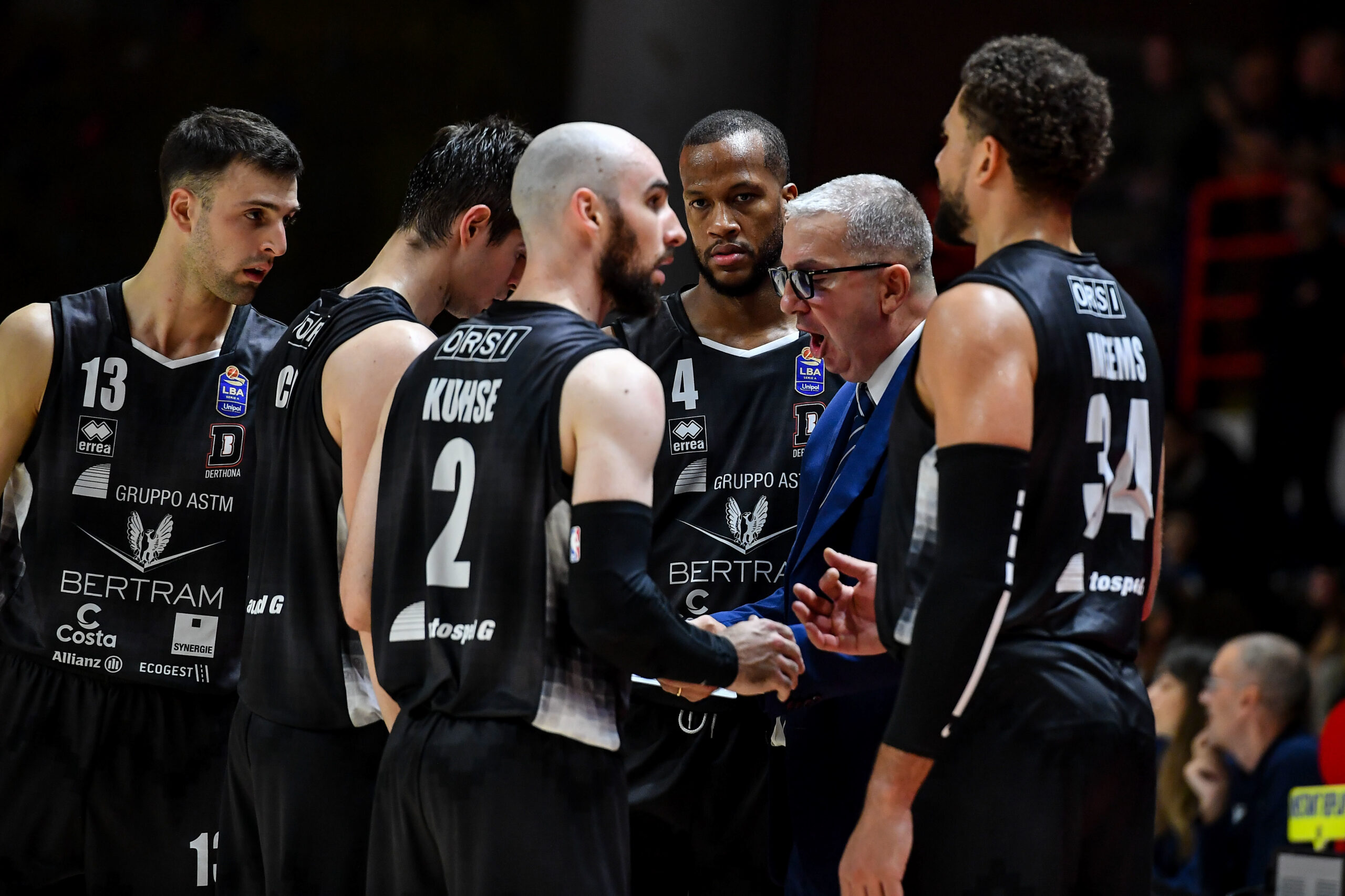 Bertram, rinviata la partita con la Virtus Bologna