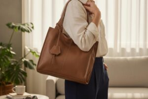 Borsa classica in vera pelle