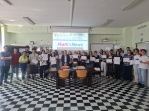 Tortona: I.I.S. Marconi, attestati di merito a Redattori MarcoNews e Referenti stampa